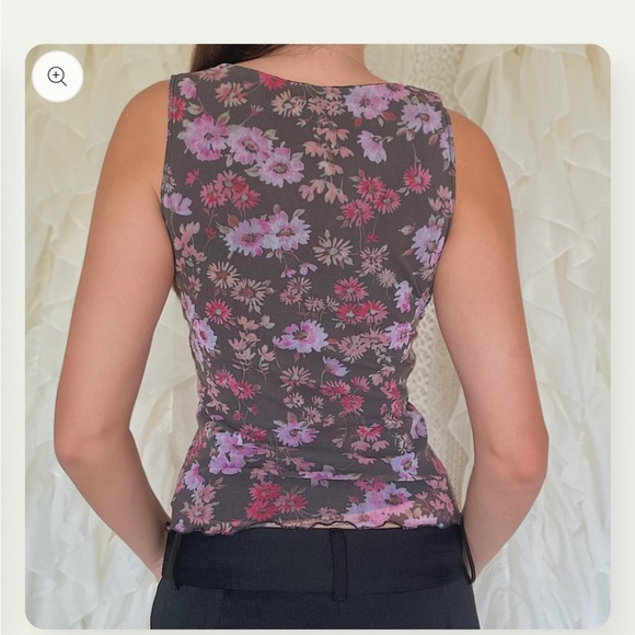 Y2K Ivia Retro Vintage Top - Picture 5 of 5